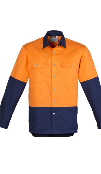 Orange/Navy Hi Vis Shirt