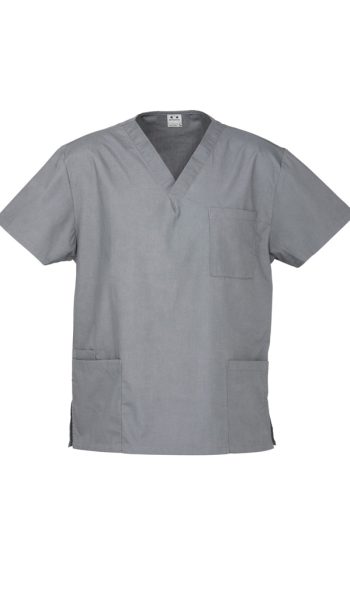 Pewter Classic Scrub Top