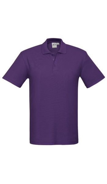 Purple Crew Polo Shirt