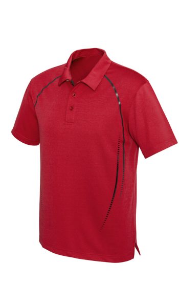 Red Cyber Polo Shirt