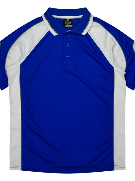 Royal White Murray Polo Shirt