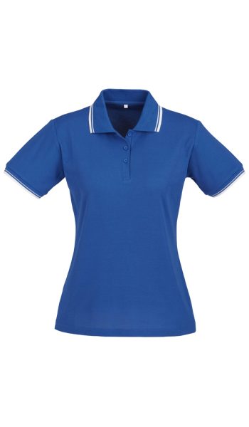 Royal White White Cambridge Polo Shirt