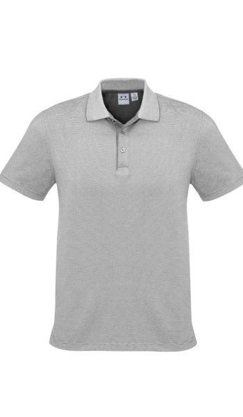 Silver Grey Shadow Polo Shirt