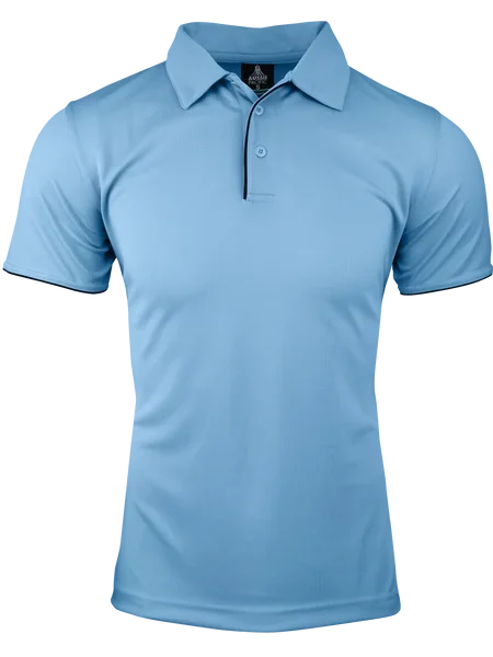Sky Navy Yarra Polo Shirt