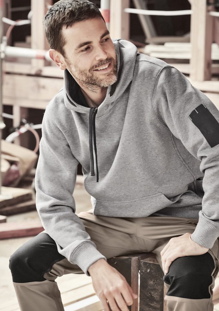 Unisex Multi Pocket Workwear Hoodie