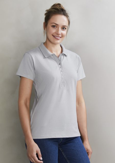 Women Shadow Polo Shirt