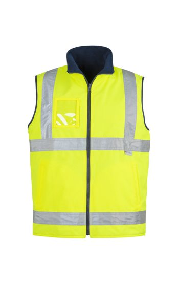 Yellow Hi Vis Waterproof Vest