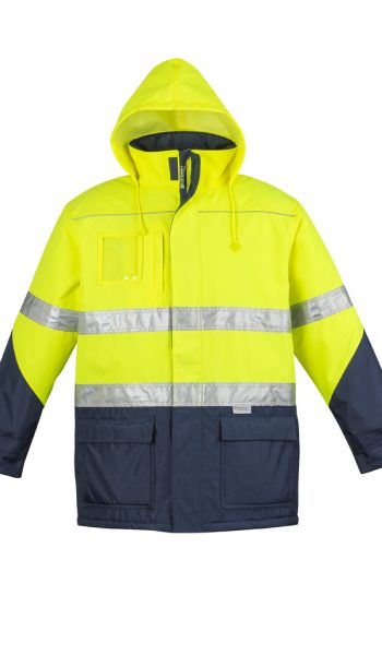 Yellow Navy Storm Jacket