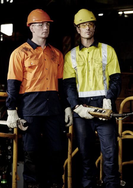 Hi Vis Spliced Industrial Shirt