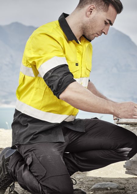 Rugged Cooling Taped Hi Vis Spliced Shirt