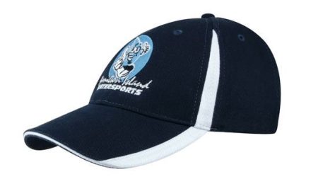 Brushed Heavy Cotton with Inserts on the Peak & Crown