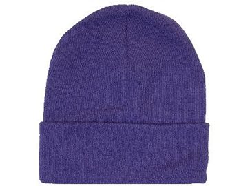 Acrylic-Beanie-Purple