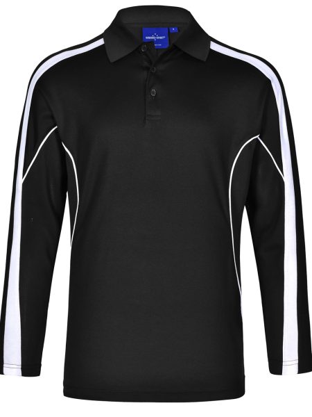 Black White Legend Polo Shirt