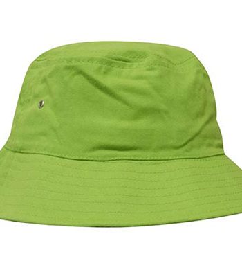Bright-Green Sports Bucket Hat