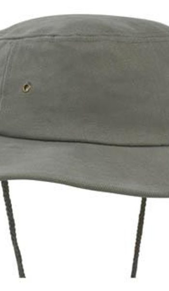 Charcoal Cotton Hat