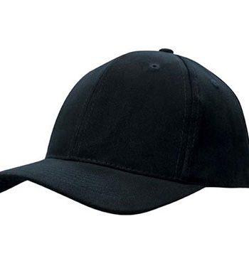 Black Cotton Cap