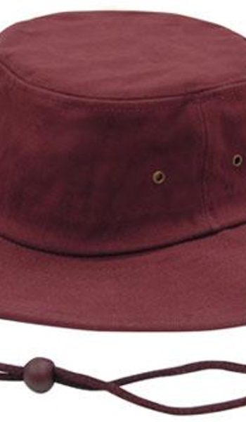 Maroon Cotton Hat