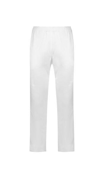 Men White Dash Pant