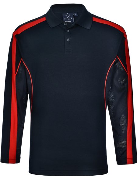 Navy Red Legend Polo Shirt