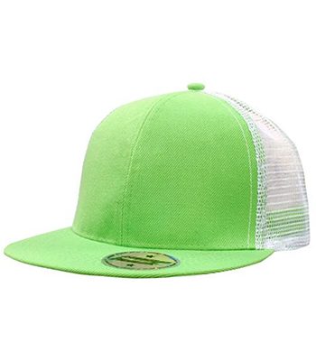Premium-Trucker-Cap-Green-White
