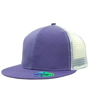 Premium-Trucker-Cap-Purple-White