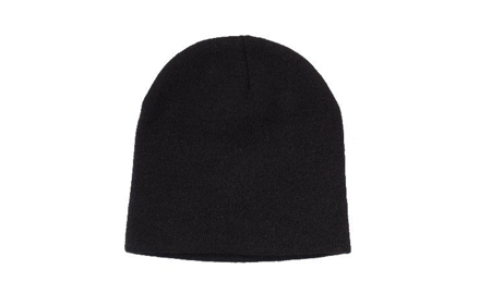 Rolled-Down-Acrylic-Beanie-black