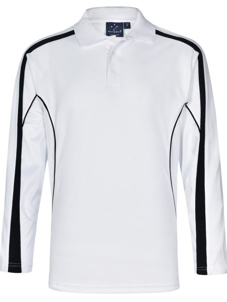 White Navy Legend Polo Shirt