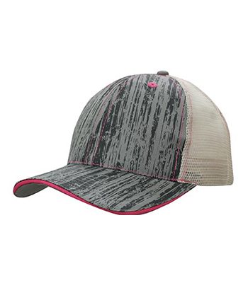 Wood-Printed-Trucker-Cap-Pink-Stone