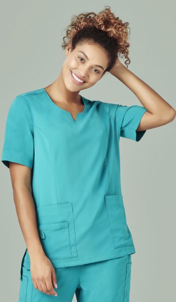 Avery Round Neck Scrub Top
