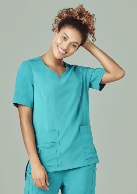 Avery Round Neck Scrub Top