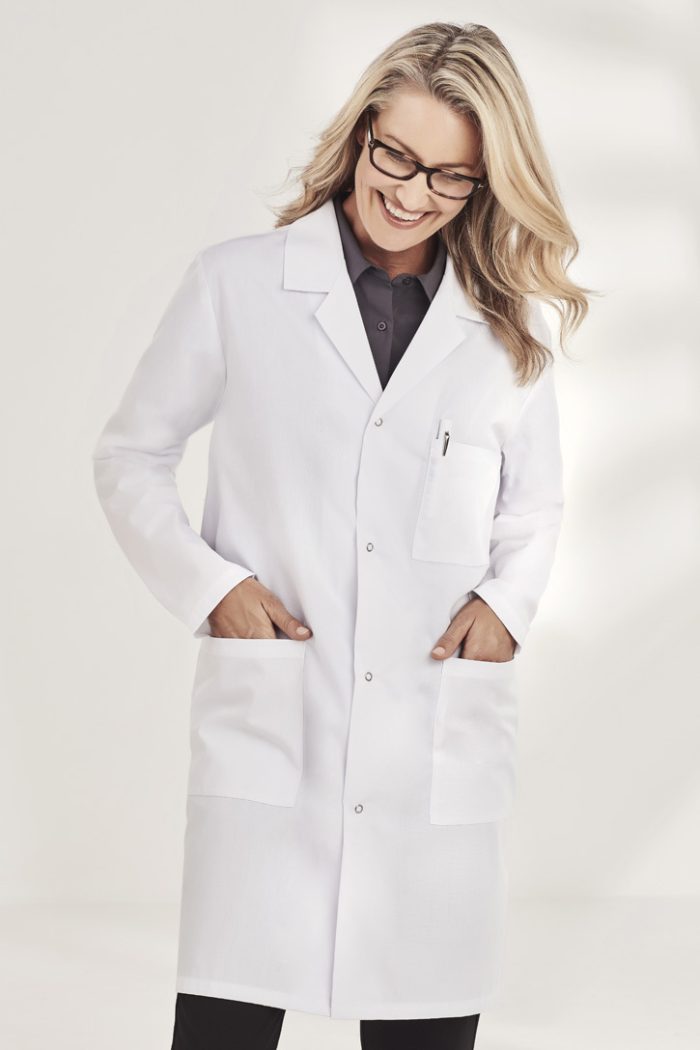 Ladies White Lab Coat