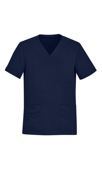 Midnight Navy Scrub Top Perth