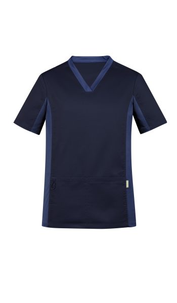 Navy Men Scrub Top