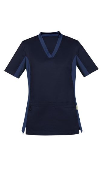Navy Women Riley Scrub Top