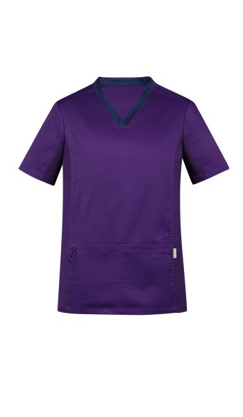 Purple Men Scrub Top
