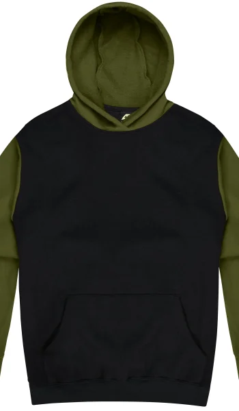 BLACK-MILITARY GREEN