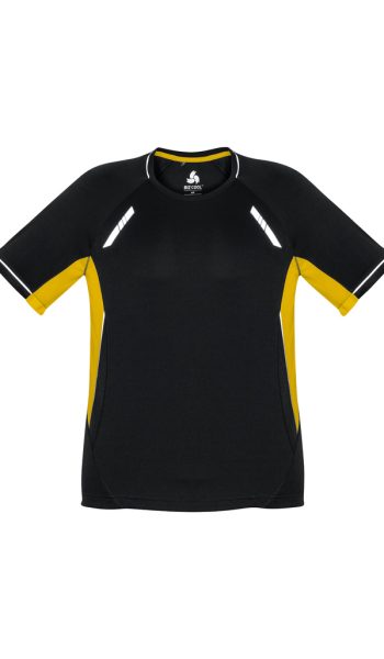 Black/Gold/Silver Renegade Short Sleeve Tee