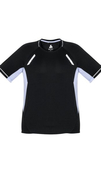 Black/White/Silver Renegade Short Sleeve Tee