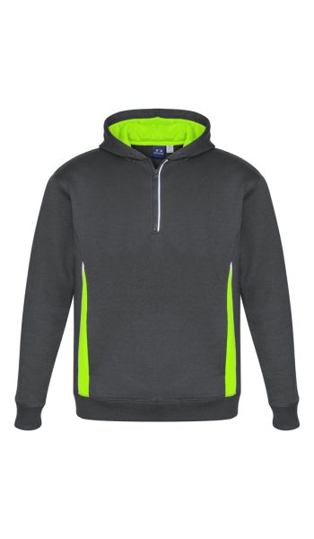 Grey Fluoro Lime Silver Renegade Hoodie