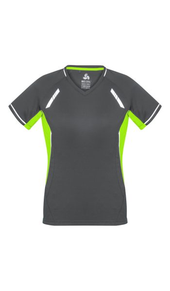 Grey/FluoroLime/Silver Renegade T Shirt