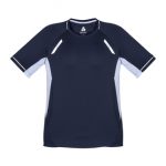 Navy White Silver