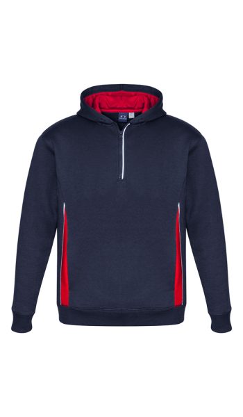 Navy Red Silver Renegade Hoodie