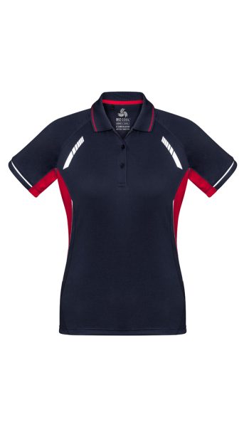 Navy Red Renegade Polo