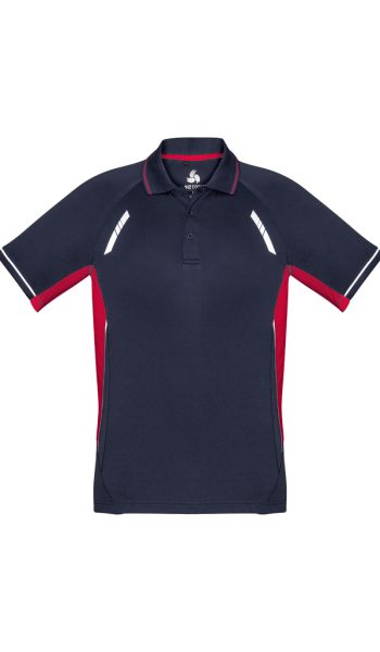 Navy Red Renegade Polo Shirt