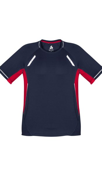 Navy/Red/Silver Renegade Short Sleeve Tee
