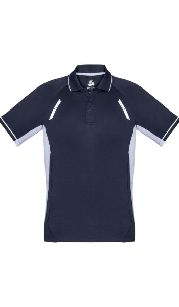 Navy White Renegade Polo Shirt