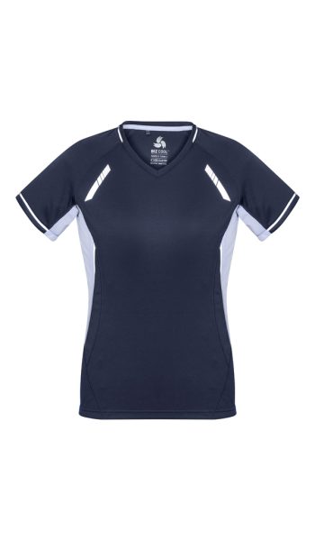 Navy/White/Silver Renegade T Shirt