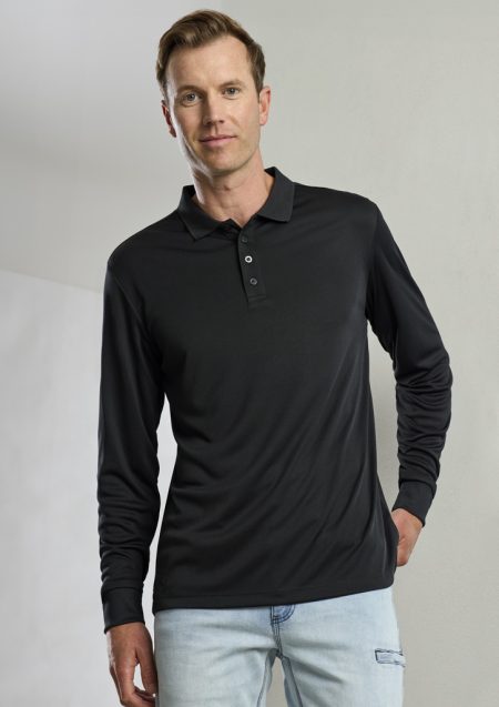 Long Sleeve Polo Shirt