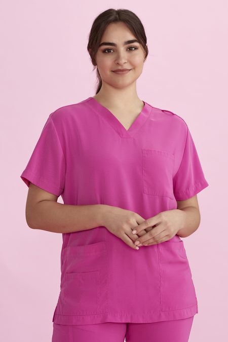 Pink Scrub Top Perth