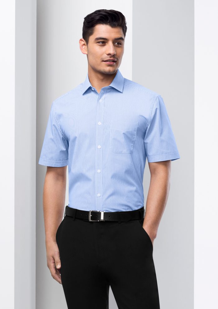 Men Short Sleeve Euro Shirt